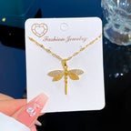 Dragonfly Pendant Necklace