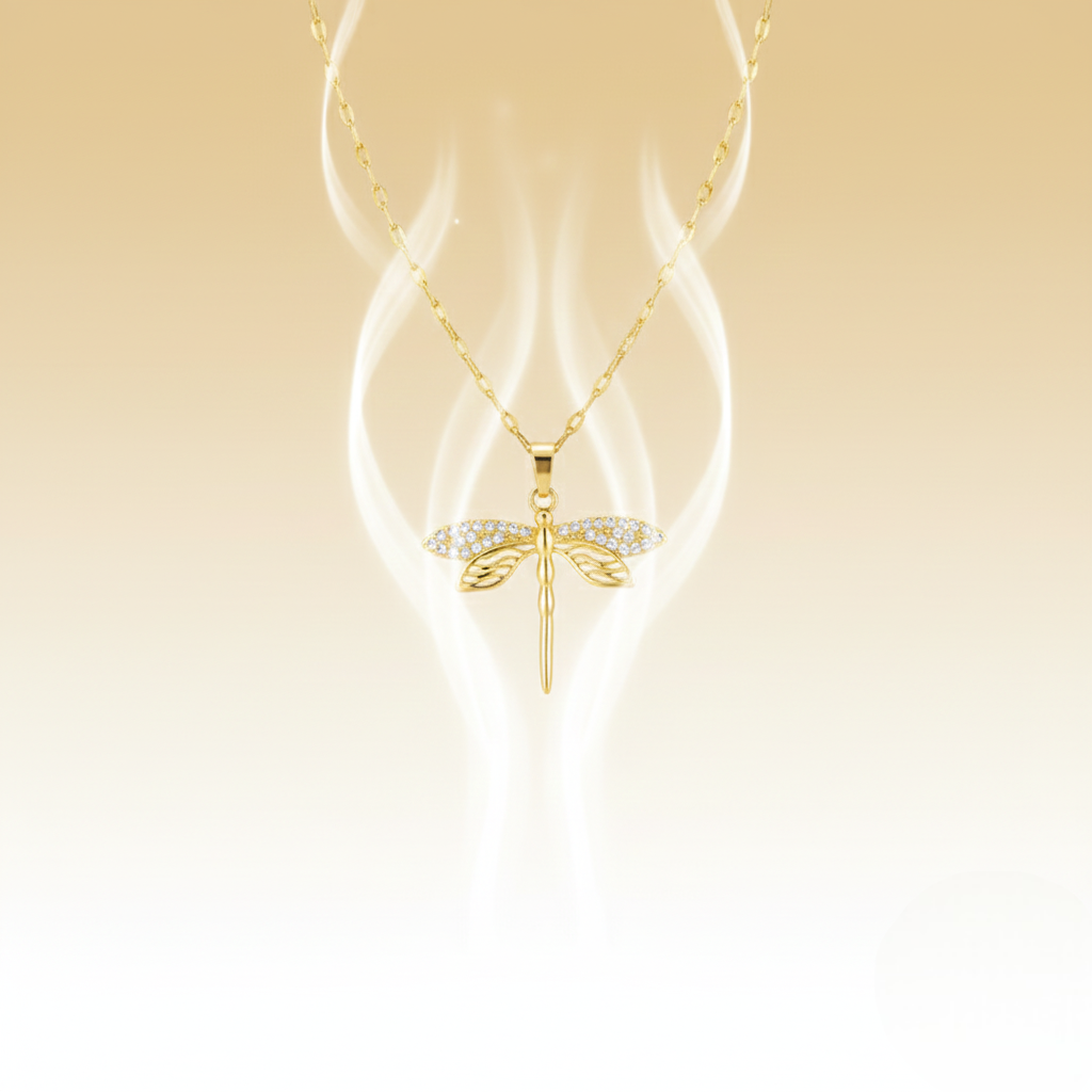 Dragonfly Pendant Necklace