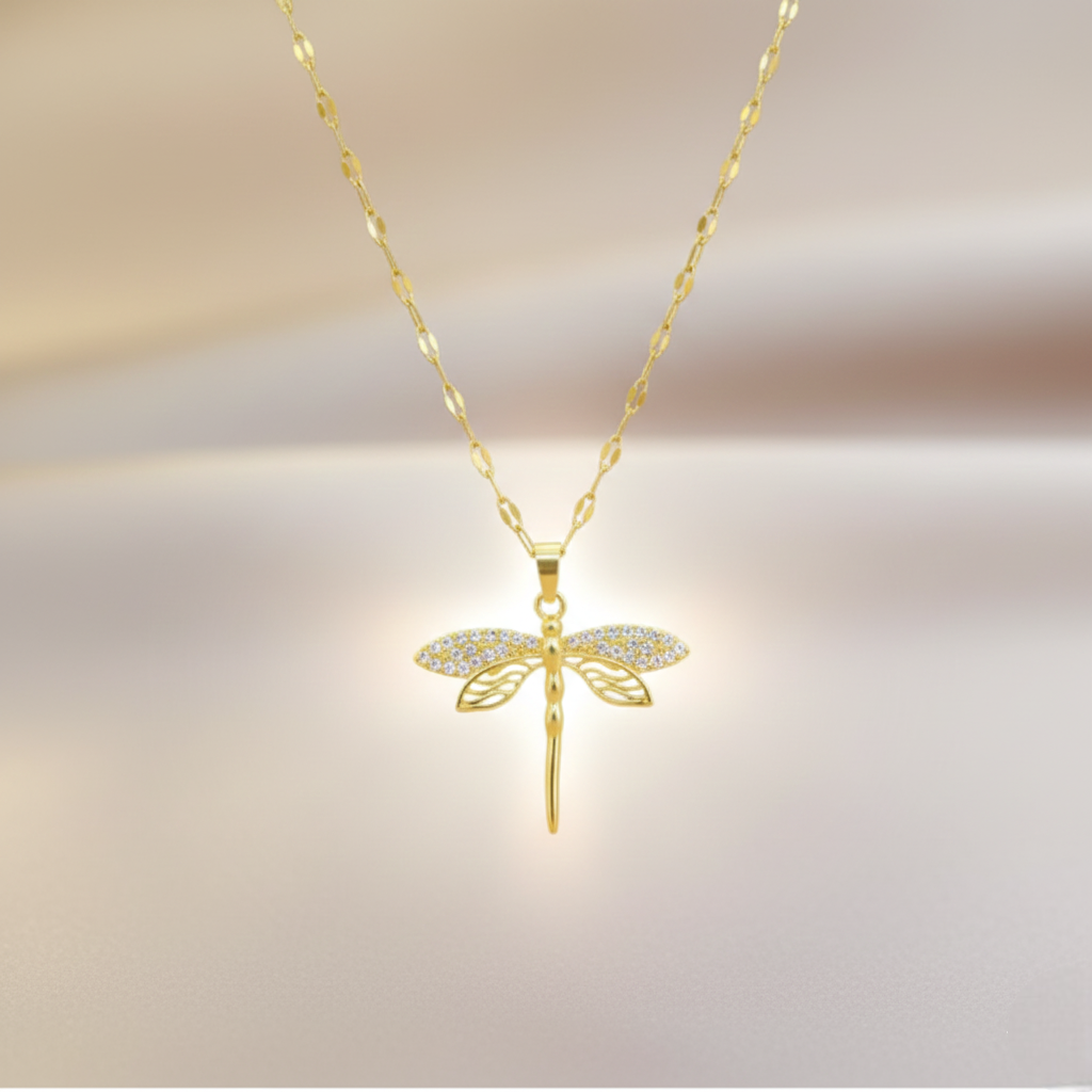 Dragonfly Pendant Necklace