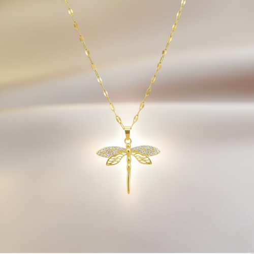 Dragonfly Pendant Necklace